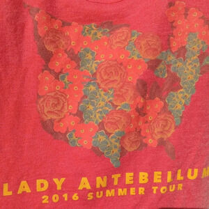 4/$15 Lady Antebellum Summer 2016 Tour Tank Top Size Medium Red